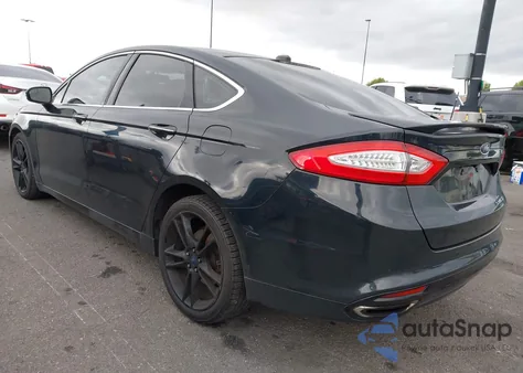 2014 Ford Fusion Titanium из США, поврежденный, VIN 3FA6P0D96ER132448
